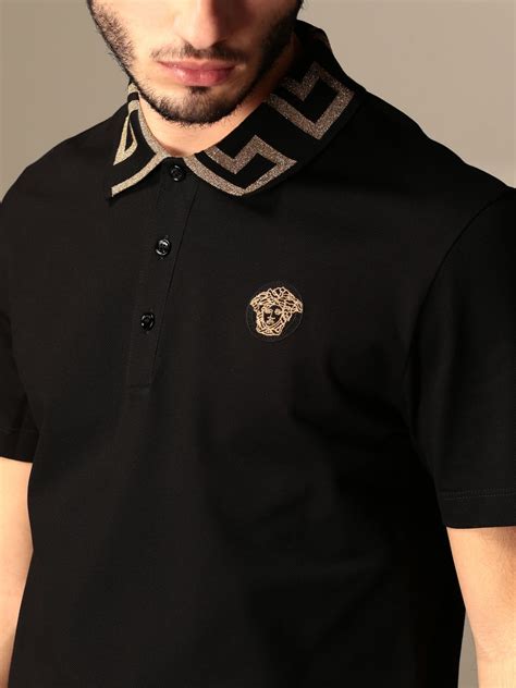 versace polo shirt mens sale